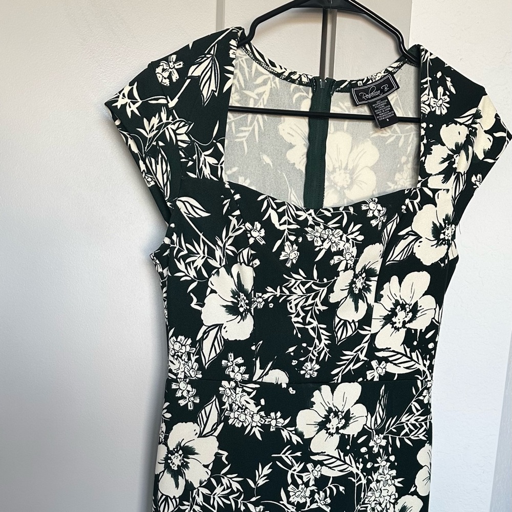 Green Pattern Dress